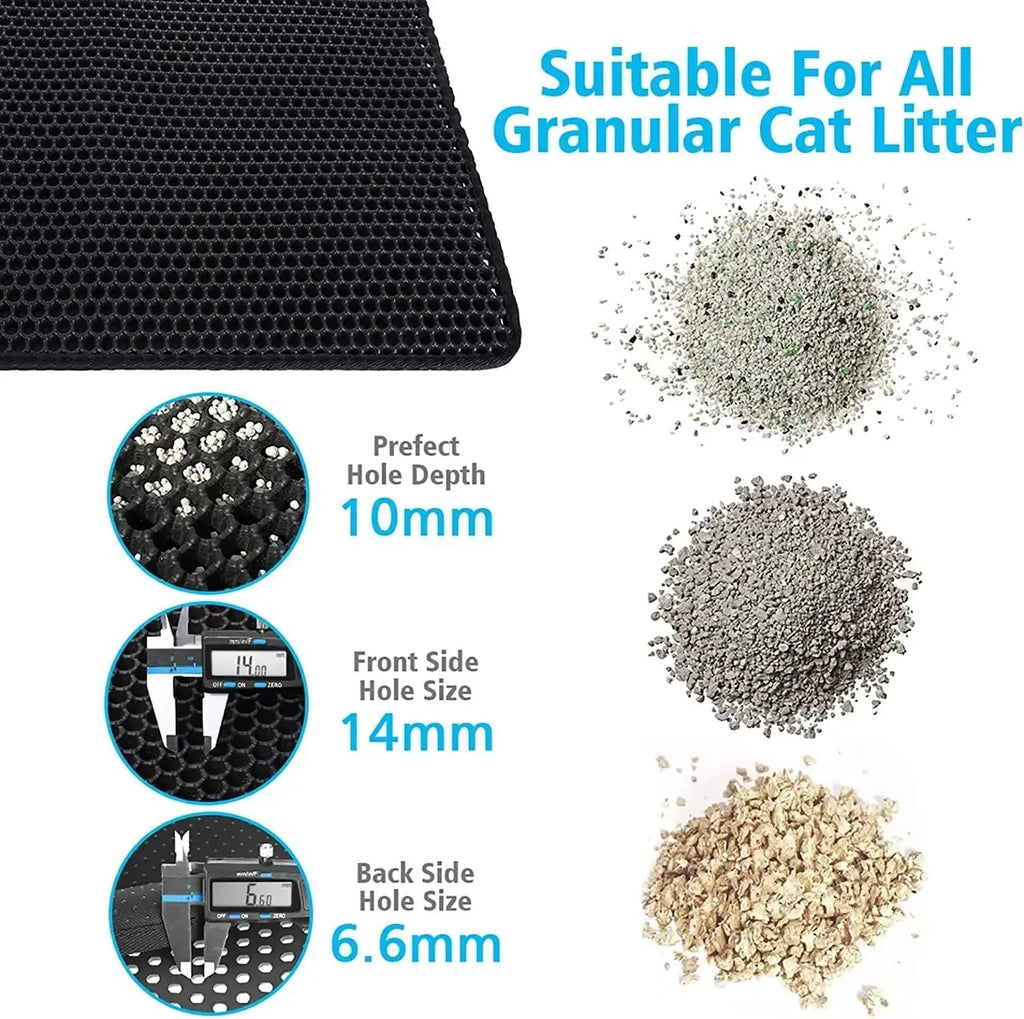 Pawora Clean Mat™ – Stop Litter Mess Instantly 🐾
