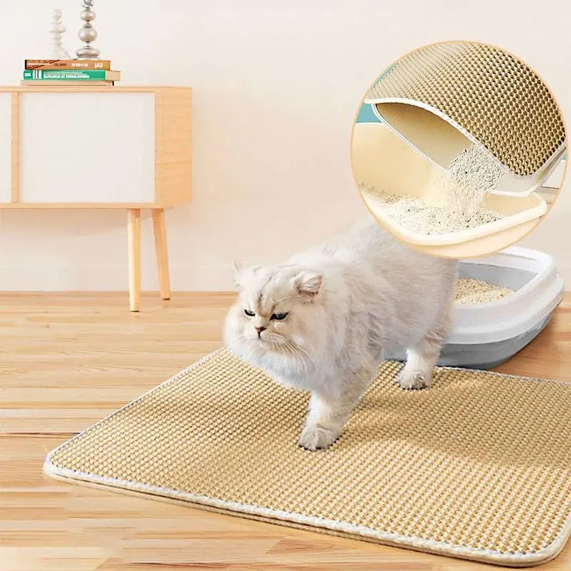 Pawora Clean Mat™ – Stop Litter Mess Instantly 🐾