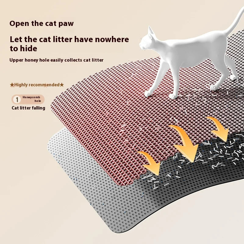 Pawora Clean Mat™ – Stop Litter Mess Instantly 🐾