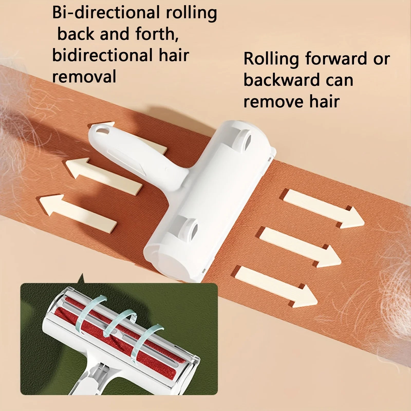 Remove Pet Hair from Furniture in Seconds — No Refills Needed
FurRoll™ Reusable Hair Remover